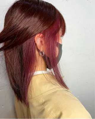 ミディアム カラー 小村 敏司のヘアスタイル