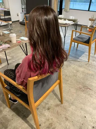 セミロング カラー 🌈ディレクター🌈 徳松優希のヘアスタイル