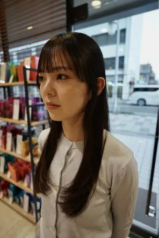 ロング カラー レイヤー/艶カラー /yuan⟡.·のヘアスタイル