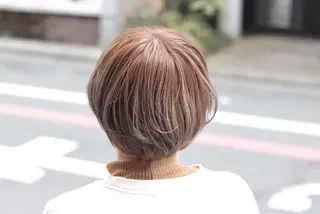 ショート カラー ヘアアレンジ Recess hair所属・川内 政人のヘアスタイル