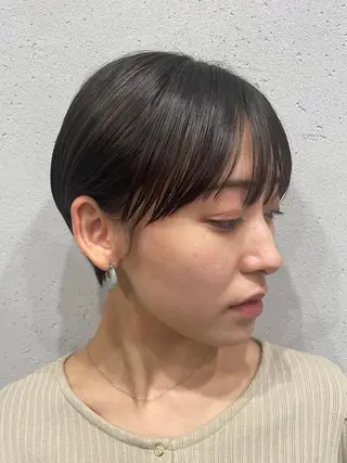 ショート 吉田一輝 外国人パーマのヘアスタイル