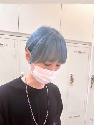 ショート カラー 柔らか透明感カラー/ 内田圭祐のヘアスタイル