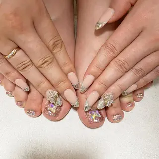ネイル Rire_eye+beauty_nail所属・Rire_ nail_yukiのネイルデザイン