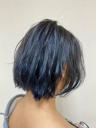 ショート カラー ブリーチ指名No.1 Daikiのヘアスタイル