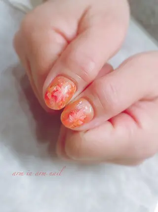 ネイル arm in arm ︎✿Yamamotoのマツエク・マツパデザイン