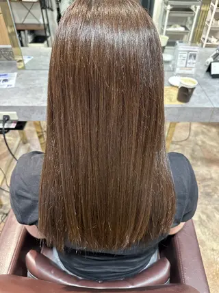 ロング カラー ✂️無料カットモデル ✂️佐々木悠月のヘアスタイル