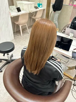 ミディアム カラー ブロンド/ベージュ系 /🪽そうま🪽のヘアスタイル