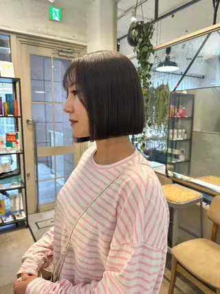 ショート カラー REINA☁️透明感 カラー/ぷつっと♡のヘアスタイル