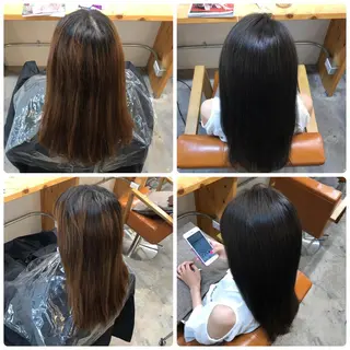 ロング カラー 🌈限定価格🌈 鈴木　瑛輔のヘアスタイル