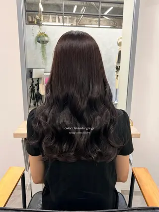 ロング カラー natsu/梅田 /透明感/艶髪のヘアスタイル