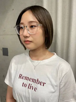 ミディアム カラー 表参道/髪質改善・ 透明感 colorのヘアスタイル