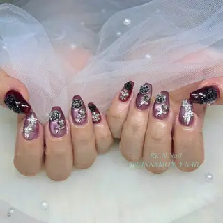 ネイル Yuna🩵 RE:N.Nailのネイルデザイン