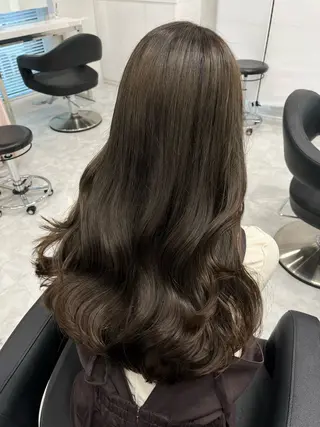 セミロング 🤍🥀韓流暖色レイ ヤー🥀🤍あやねのヘアスタイル