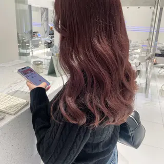 ロング D’na所属・🎀暖色ガーリー/ ボブ/みさき🎀のヘアスタイル