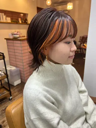 ミディアム Strawberry所属・原田 志保のヘアスタイル