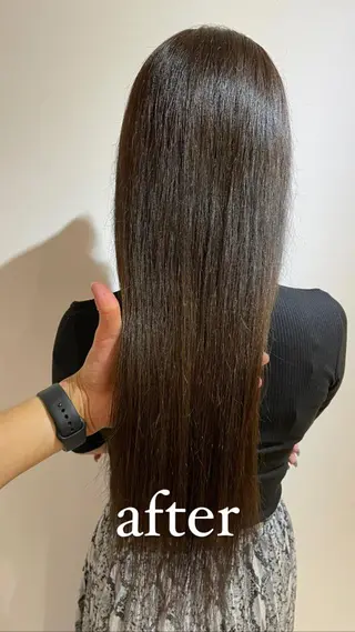 ロング カラー eins.hair所属・過去一の柔髪ヘア 🌿einshairのヘアスタイル