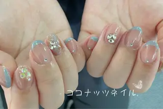 ネイル 神田 ココナッツのネイルデザイン