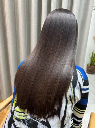 ロング パーマ Atre.所属・🤍美髪縮毛/髪質 改善/池上夏凜🤍のヘアスタイル