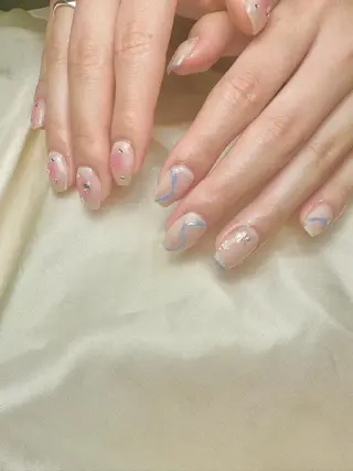 ネイル マルサンカクシカク所属・○△□ 守口市のネイルデザイン