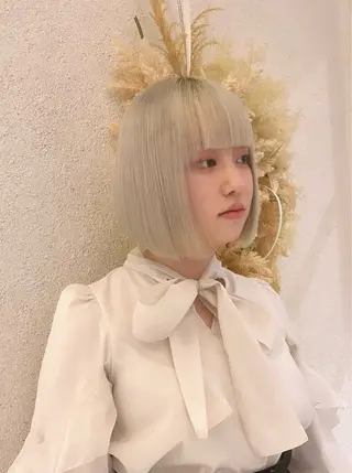 ショート 髪質改善/縮毛矯正/ TAISHIのヘアスタイル