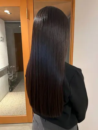 ロング KINARI BEAUTY所属・解良 優斗のヘアスタイル