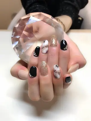 ネイル 'mm所属・'mm  (ミリ) ＭＡＮＡＭＩのネイルデザイン