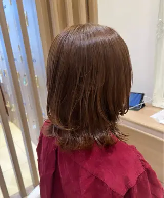 ミディアム 横浜/韓国風/ヘアメ /ユイナ🎀のヘアスタイル