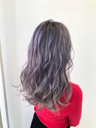 カラー ꧁𐬹川端 さくら𐬹꧂のヘアスタイル