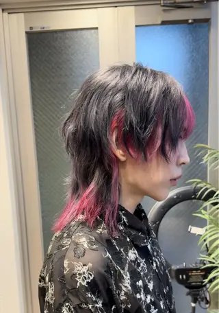 カラー メンズ 🌿nudeカラー/ レイヤー/藤原🌿のヘアスタイル