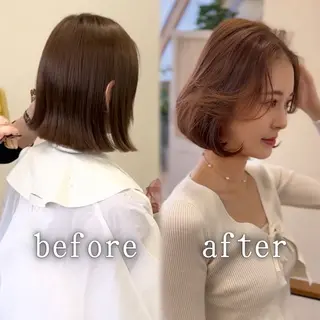 ショート HACHI美容室 韓国ヘア　AKARIのヘアスタイル