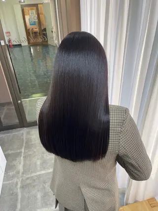 ロング カラー SOYON西大寺店所属・ダブルカラー/ 髪質改善💎安藤のヘアスタイル