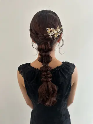 ロング ヘアアレンジ レイヤー/ナチュラル 💐nao.のヘアスタイル