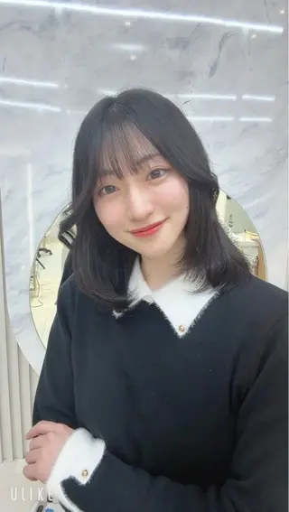 ミディアム つや髪/ライブヘア /Miya🎀🪽のヘアスタイル