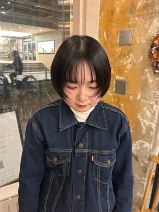 ショート 艶カラー🌟 kanonのヘアスタイル