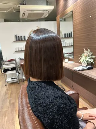 ショート 🌈縮毛矯正/ショー ト/MIKI🌈のヘアスタイル