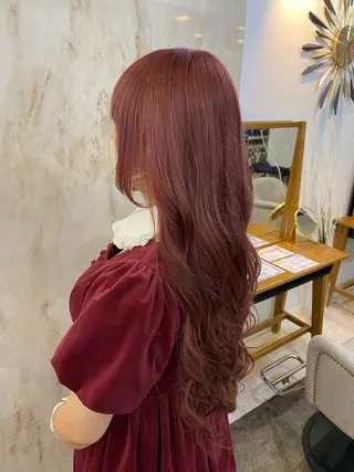 ロング カラー ヘアアレンジ SYUYA/パーマ/ マッシュスタイル特化のヘアスタイル