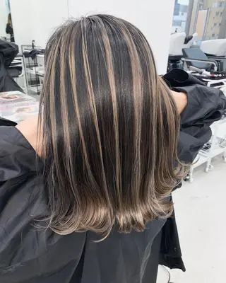 カラー LINOET NAGOYA所属・中川 来紀のヘアスタイル