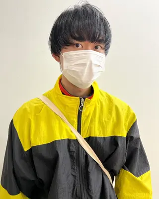 ショート カラー パーマ ヘアアレンジ メンズ 【池袋/スパイキー ショート】ⓝⓘⓜⓤのヘアスタイル