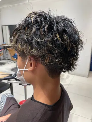 カラー パーマ メンズ HearPutけやき並木店所属・HearPut 府中櫻井のヘアスタイル