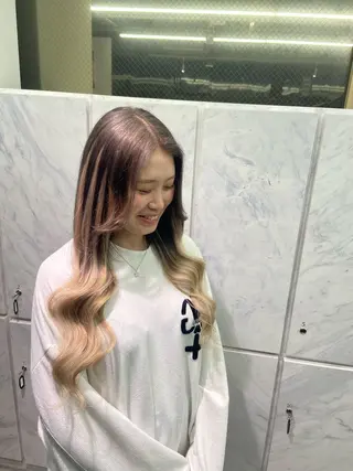 ロング ハイトーン/エクステ 🫧minamiのヘアスタイル