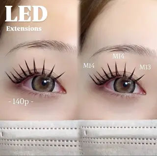 マツエク・マツパ アンドグレース・ブロウ長浜店所属・AnD'GRACE 滝本のマツエク・マツパデザイン