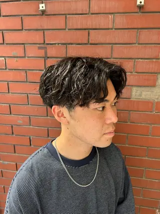 メンズ 【メンズパーマ特化】 🍏網中勇喜のヘアスタイル