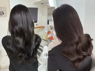 ロング piLLon 心斎橋のヘアスタイル