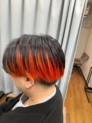 ショート カラー メンズ TELA HAIR幕張本郷店所属・TELA幕張本郷店 Namikaのヘアスタイル