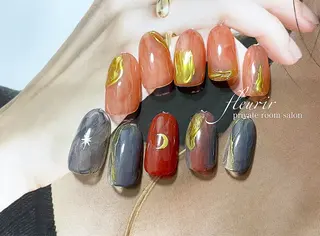ネイル フルリール 【プライベートサロンのネイルデザイン