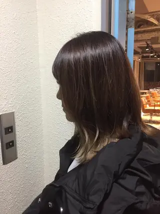 ミディアム カラー 💘透明感カラー💘 沖本 将宏のヘアスタイル