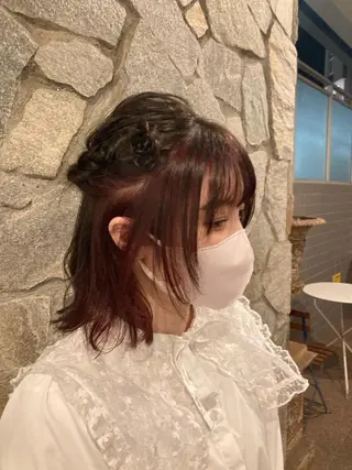 カラー 野村 ゆいのヘアスタイル