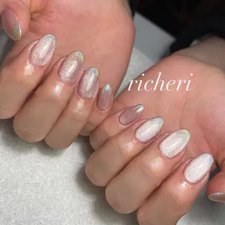 ミディアム ネイル richeri beautyのネイルデザイン