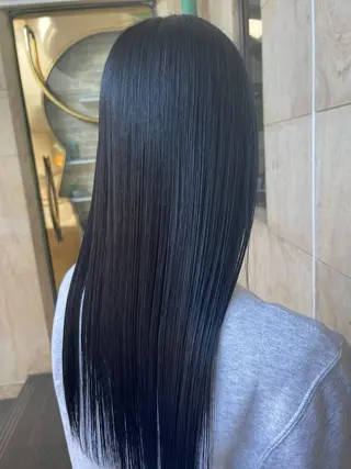 ロング カラー 髪質改善&美髪カラー ボブ&ロングRYOのヘアスタイル