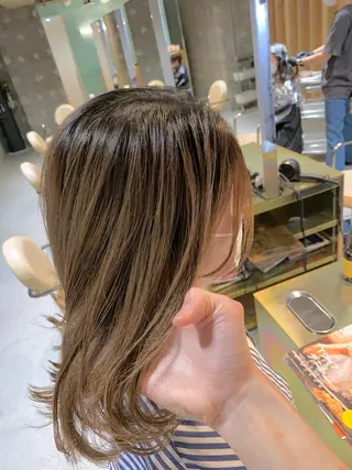 ミディアム カラー tension 【テンション】のヘアスタイル
